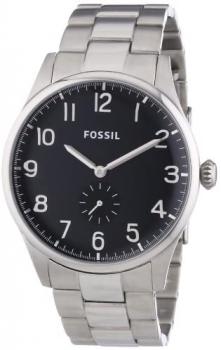 Fossil-FS4852 Men's Watch Analogue Quartz Silver Stainless Steel Strap