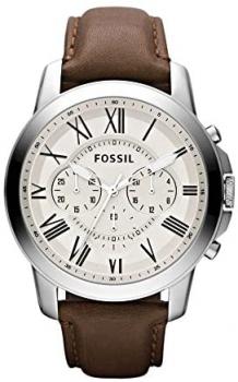 Fossil Mens Chronograph Leather Strap FS4735