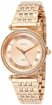 Fossil Quartz Watch with Stainless Steel Strap ES4711