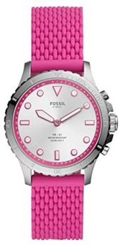 Fossil Women's Analogue Watch with Silicone Strap FTW5067