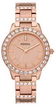 Fossil Women's 34mm Jesse Rose Stainless Steel Watch