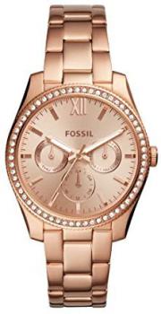 Fossil Women's Analogue Quartz Watch with Stainless Steel Strap ES4315