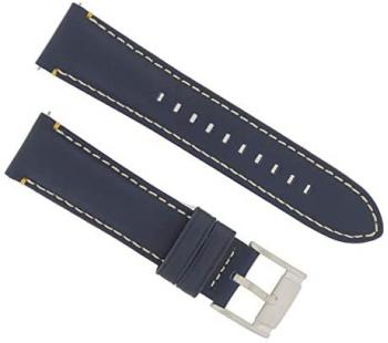Fossil Watch Strap LB-FS4925 Original Replacement Strap FS 4925 Watch Strap Leather 22 mm Blue
