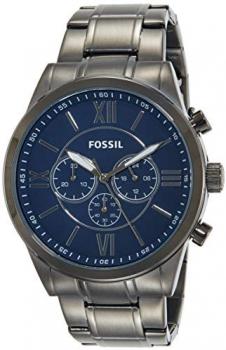 Fossil Mens Multi dial Automatic Watch with Stainless Steel Strap BQ1126