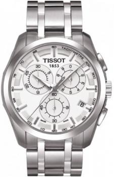 Tissot Couturier Chrono &ndash; Watch (Men&rsquo;s Watch, Stainless Steel, Stainless Steel, Stainless Steel, Stainless Steel)
