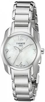 Tissot Womens T-Wave Mother-of-pearl Dial Stainless Steel Watch