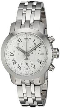 Tissot T0552171103300 35mm Steel Bracelet &amp; Case Anti-Reflective Sapphire Women's Watch