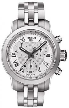 Tissot Men's T-Sport T055.217.11.033.00 Silver Stainless-Steel Swiss Chronograph Watch