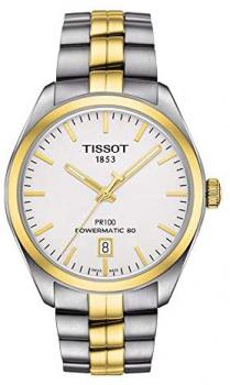 Mens Tissot PR100 Powematic 80 Automatic Watch T1014072203100
