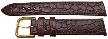 Authentic Tissot Watch Strap Alligator Grain 18mm Brown