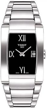 T007.309.11.053.00 Tissot T Trend Generosi Steel Bracelet Black Dial Women's Watch