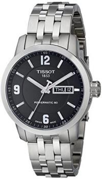 Tissot Men's Analogue Automatic Watch with Stainless Steel Plated Strap T055.430.11.057.00