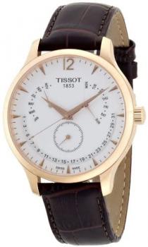 Tissot Men's Watch Analogue Quartz Leather T063.637.36.037.00