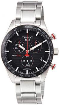 Tissot Mens T-Sport PRS-516 Quartz Chronograph Red and Black Bracelet Watch T100.417.11.051.01