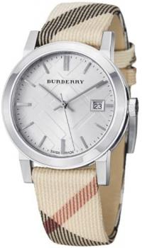 BURBERRY BU9113 Brown Leather Strap Watch