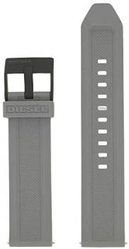 Diesel LB-DZ1878 Replacement Watch Strap Rubber 22 mm Grey