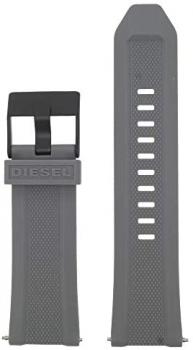 Diesel LB-DZ7416 Replacement Watch Strap Rubber 26 mm Grey