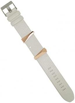 Diesel LB-DZ5585 Replacement Watch Strap Leather 24 mm White/Rose