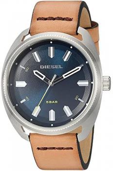 Diesel Mens Analogue Quartz Watch with Leather Strap DZ1834