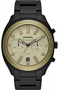 Diesel Mens Chronograph Quartz Watch with Stainless Steel Strap DZ4497