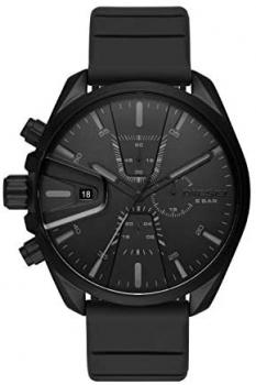 Diesel Men's Chronograph Quartz Watch with Silicone Strap DZ4507
