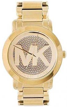 Michael Kors Run way - Gold tone Stainless Steel Bracelet Women's Watch - MK3462