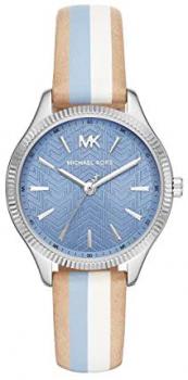 Michael Kors Womens Analogue Quartz Watch with Leather Strap MK2807
