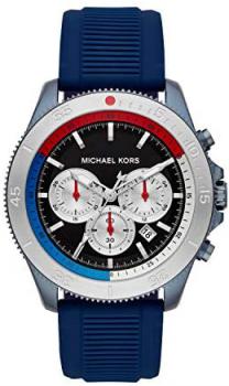 Michael Kors Mens Chronograph Quartz Watch with Stainless Steel Strap MK8708