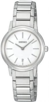 Seiko Womens Analogue Quartz Watch with Stainless Steel Strap SXB421P1