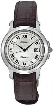 Seiko Men's Analogue Classic Quartz Watch with Leather Strap SXDE01P2