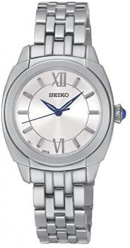 Seiko Womens Analogue Quartz Watch with Stainless Steel Strap SRZ425P1