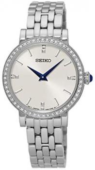 Seiko Women's Analogue Quartz Watch with Stainless Steel Strap SFQ811P1