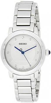 Seiko Women's Analogue Quartz Watch with Stainless Steel Strap SRZ479P1