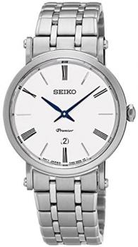 Seiko Womens Analogue Quartz Watch with Stainless Steel Strap SXB429P1