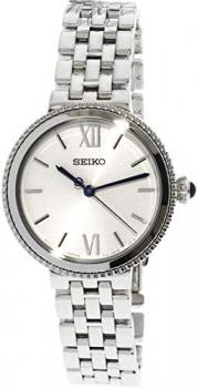 SEIKO Womens Analogue Quartz Watch with Stainless Steel Strap SRZ507P1