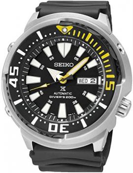 Seiko Men's Analogue Automatic Watch with Plastic Bracelet &ndash; SRP639K1