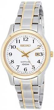 Seiko Women's Analogue Quartz Watch with Stainless Steel Strap SXDG90P1