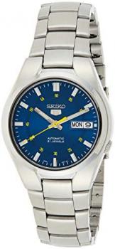 Seiko Men's Analogue Automatic Watch with Stainless Steel Bracelet &ndash; SNK615K1