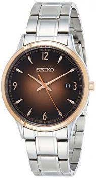 Seiko Men's Analogue Quartz Watch with Stainless Steel Strap SGEH90P1