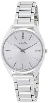 Seiko Womens Analogue Quartz Watch with Stainless Steel Strap SWR031P1