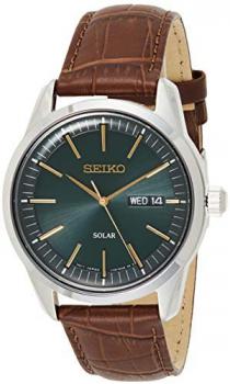 Seiko Men's Solar Strap Watch SNE529P1