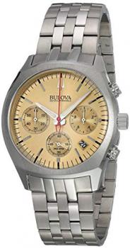 Bulova Men's Accutron II 41mm Steel Bracelet &amp; Case Quartz Analog Watch 96B239