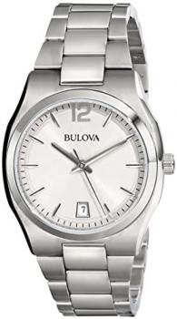 Bulova Women's 96M126 Classic Analog Display Japanese Quartz White Watch