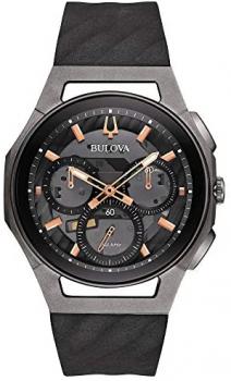 Bulova Men's Curv Collection Dark Gray Watch