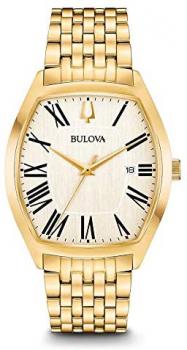 Bulova Mens Analogue Classic Quartz Watch with Stainless Steel Strap 97B174