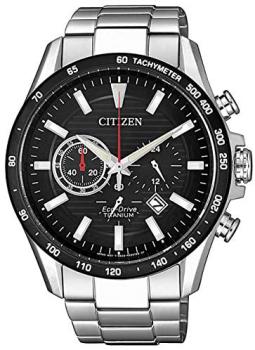 Citizen Men's Analogue Quartz Watch with Titanium Strap CA4444-82E