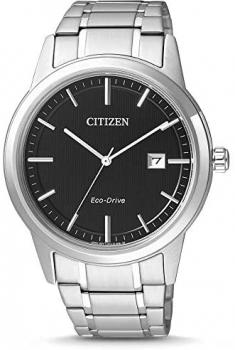Citizen Men's Analogue Eco-Drive Watch with Stainless Steel Strap AW1231-58E