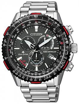 Citizen Men's Chronograph Eco-Drive Watch with Stainless Steel Strap CB5001-57E