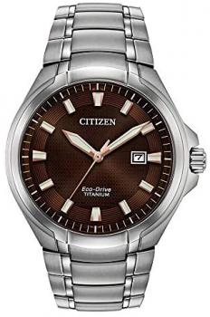 Citizen Men's Eco-Drive Titanium Watch BM7431-51X