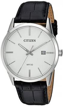 Citizen Mens Analogue Quartz Watch with Leather Strap BI5000-01A